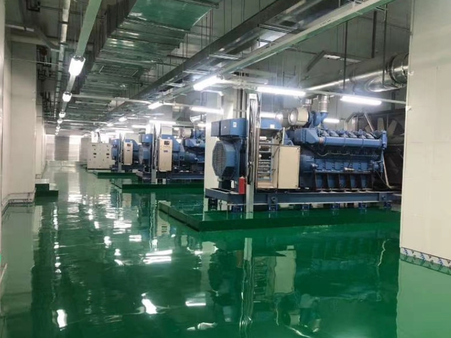 A data center Yuchai engine is equipped with Inge EG630GSF 5011000 series 2,000kW high-voltage generator to provide backup power for the data center
